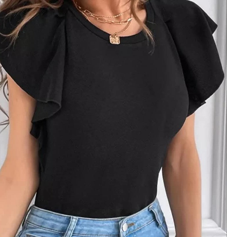 Black Oval Tee