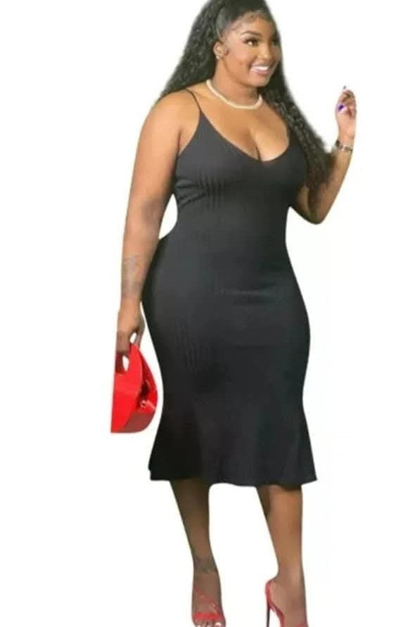 Black Maxi Dress Plus