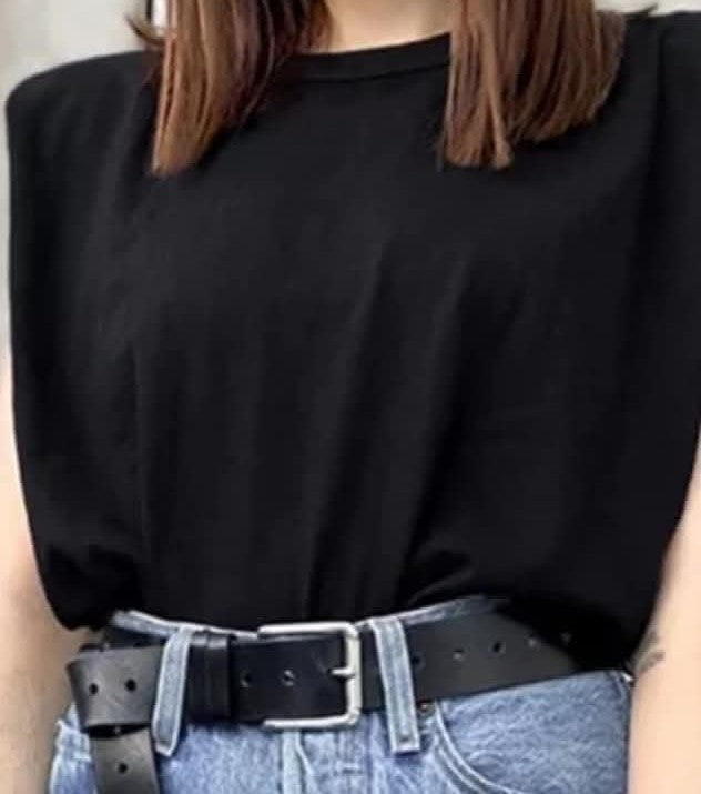 Puff Sleeve Casual Tee