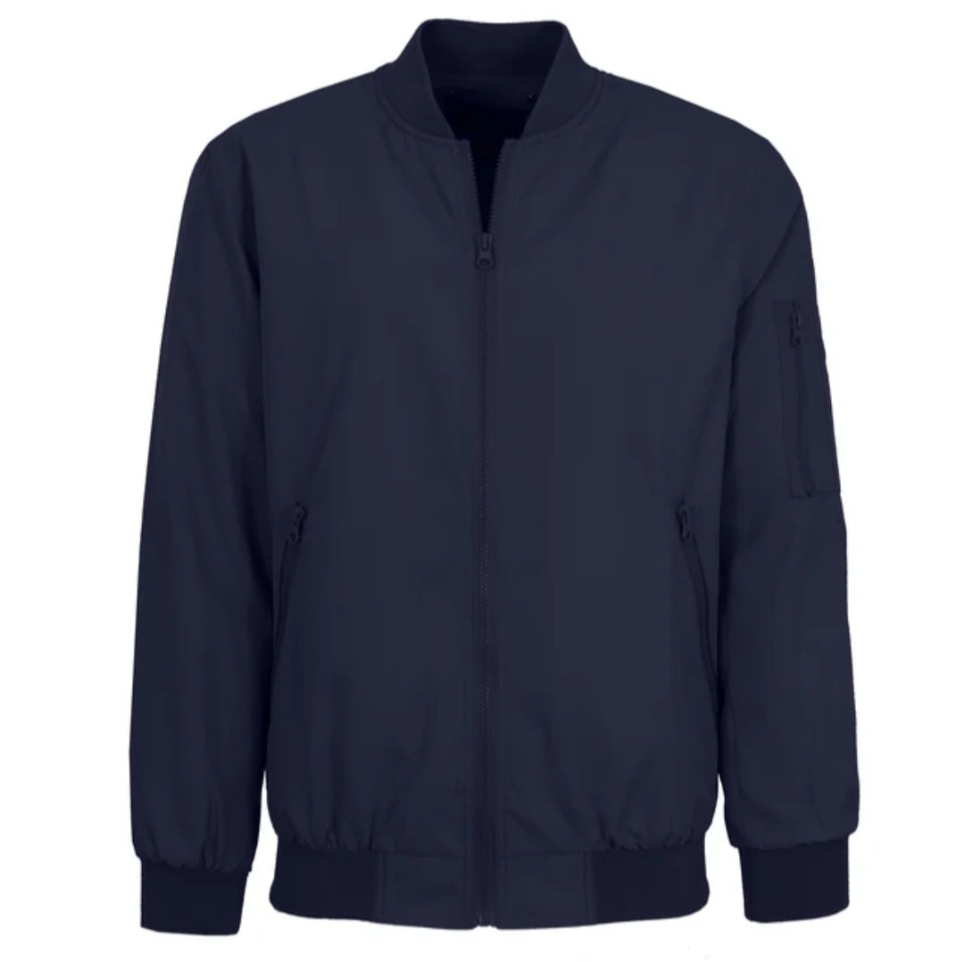 Canvas Windproof Bomber Jacket