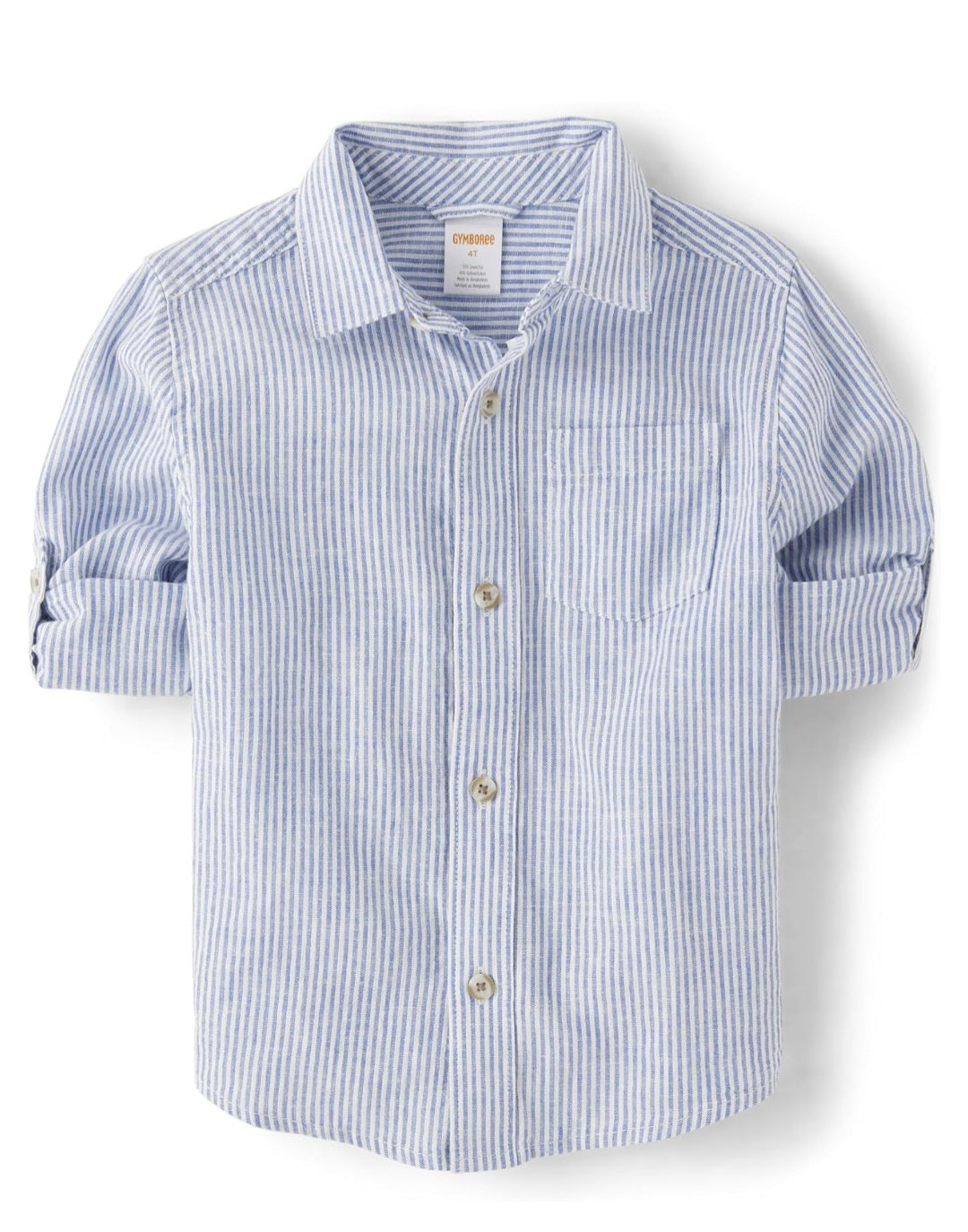 Gymboree Stripe Boys Button Top