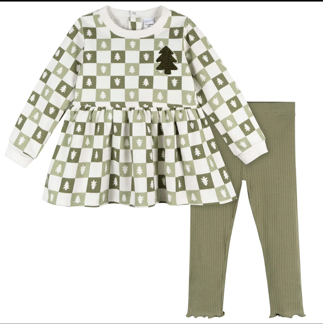 Gerber Girls Green Set