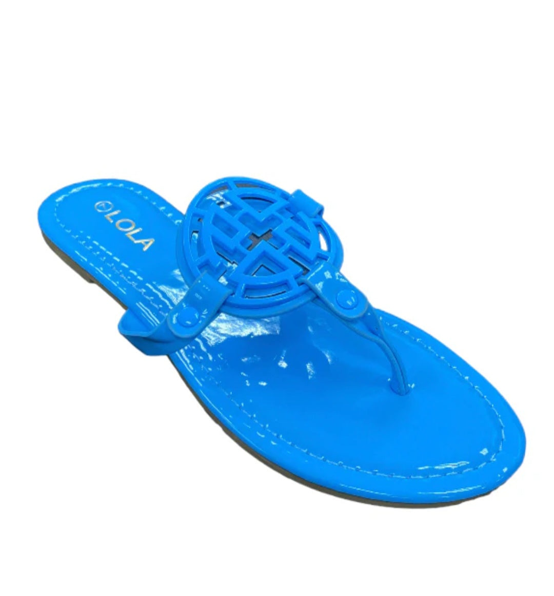 Lola Blue Flats