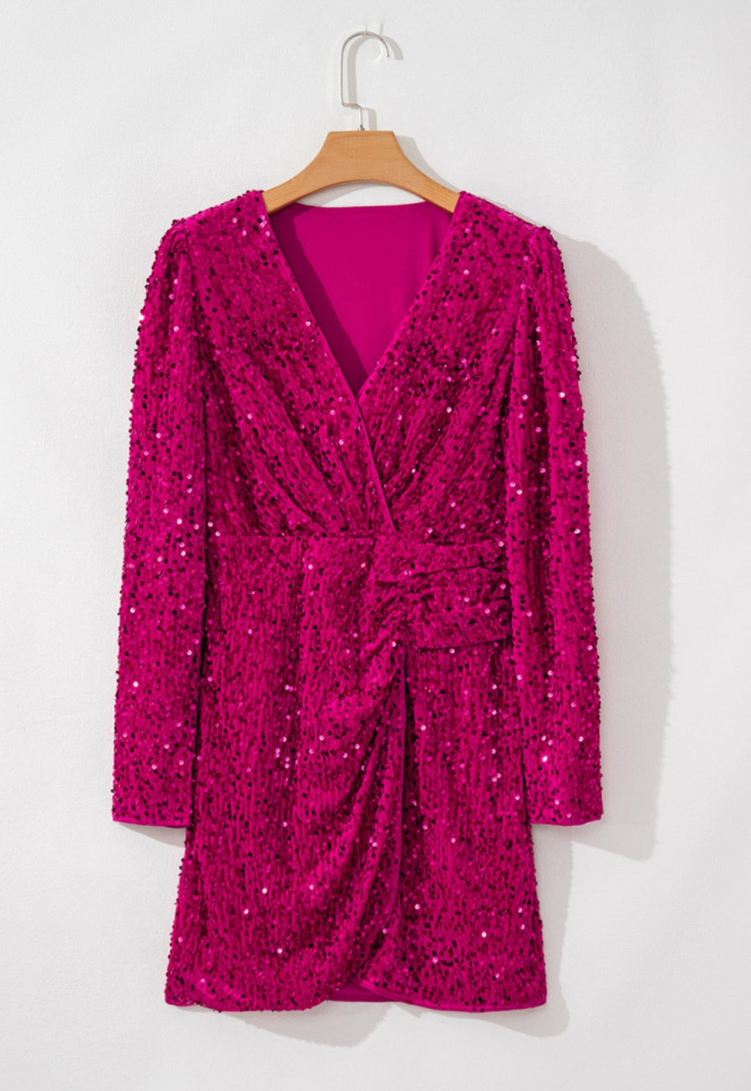 Pink Sequin Dress
